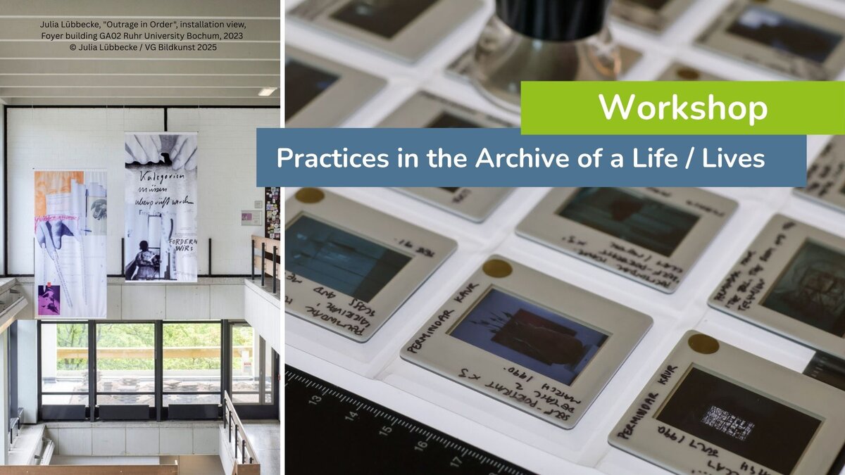 small slides of photographs showing items from the collection of the Womens' Art Library